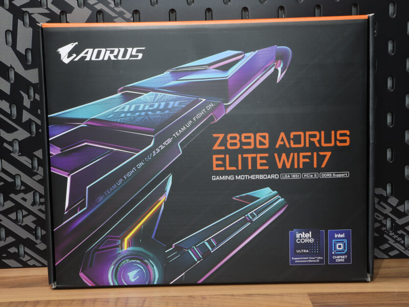 Gigabyte Z890 Aorus Elite Wifi7 motherboard Intel Ultra NPU AI hassle-free thunderbolt motherboard.JPG